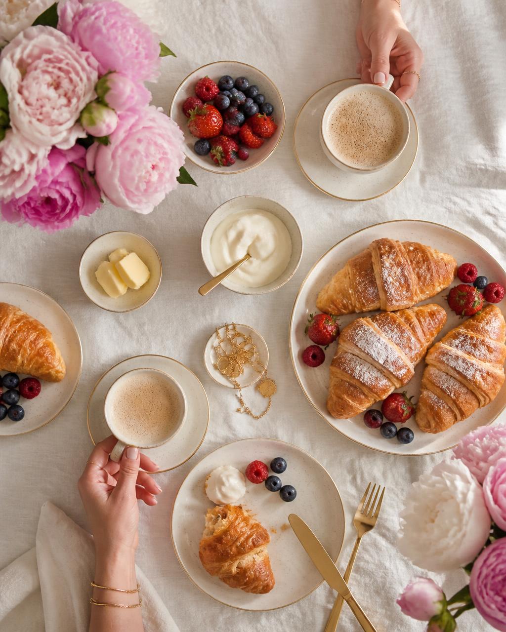 Gedeckter Brunchtisch bei einer Élan Experience